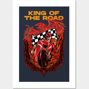 Red Hawk The King Of Road Posters and Art